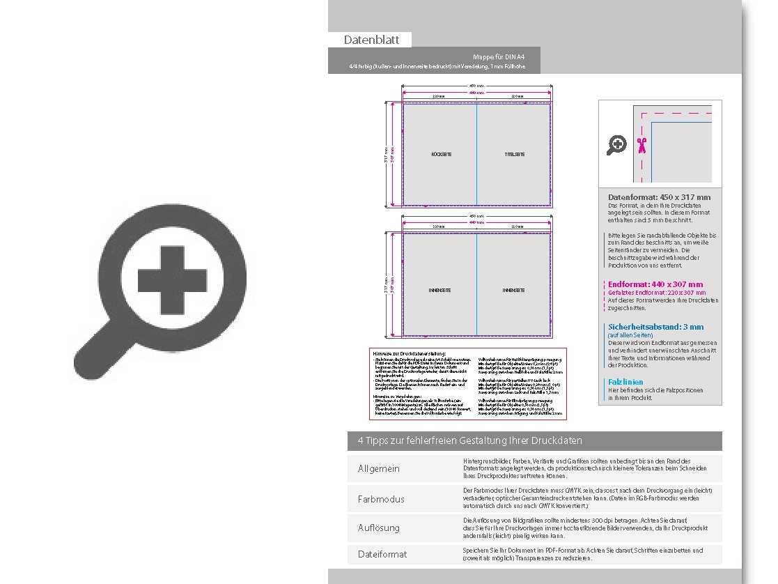 Product Bild mappe_f__r_din_a4__4_4_farbig_(au__en-_und_innenseite_bedruckt)__mit_softfeel-folie_und_partieller_uv-lack-veredelung