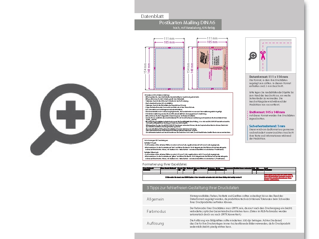 Product Bild postkarten-mailing_din_a6_(10_5_cm_x_14_8_cm)_mit_partieller_uv-lack-veredelung